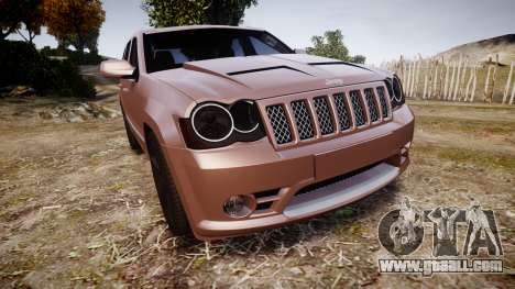 Jeep Grand Cherokee SRT8 rim lights for GTA 4