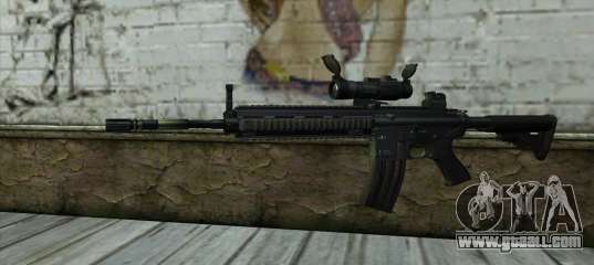 HK416 (Bump mapping) v2 for GTA San Andreas