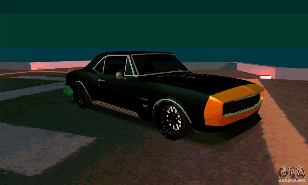 Chevrolet Camaro SS 1967 (Bumblebee) for GTA San Andreas