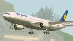 Airbus A330-200 Lufthansa for GTA San Andreas