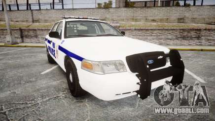 Ford Crown Victoria F.B.I. Police [ELS] for GTA 4