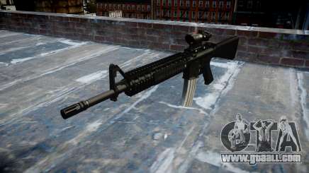 Rifle M16A4 ACOG target for GTA 4