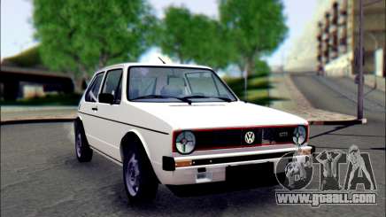 Volkswagen Golf Mk1 for GTA San Andreas