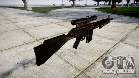 Rifle G3SG1 for GTA 4