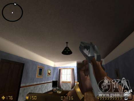 Counter-Strike HUD for GTA San Andreas