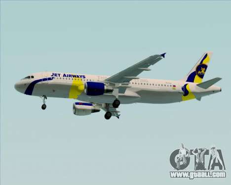 Airbus A320-200 Jet Airways for GTA San Andreas