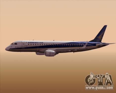 Embraer E-190-200LR House Livery for GTA San Andreas