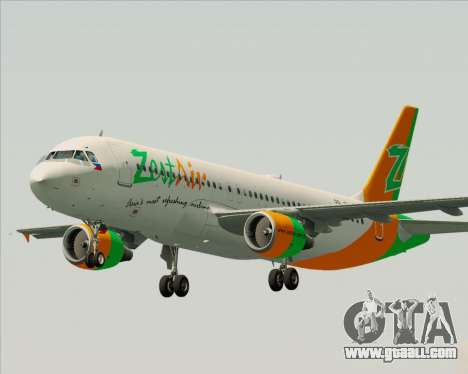 Airbus A320-200 Zest Air for GTA San Andreas