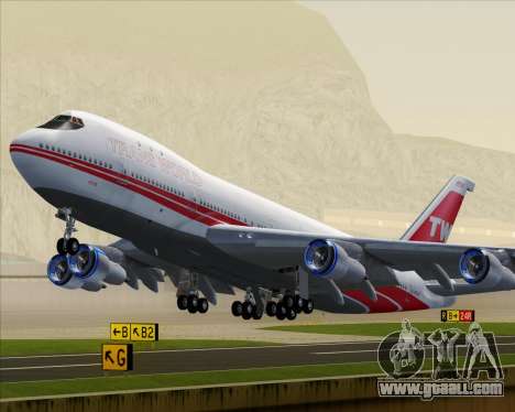 Boeing 747-100 Trans World Airlines (TWA) for GTA San Andreas