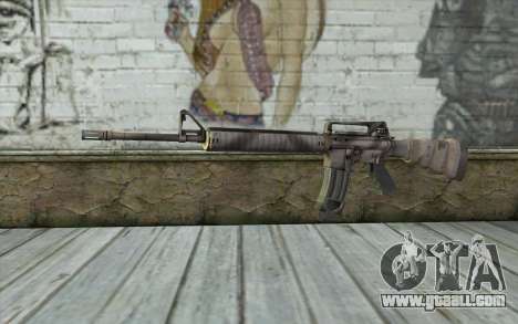 M16A4 from Battlefield 3 for GTA San Andreas