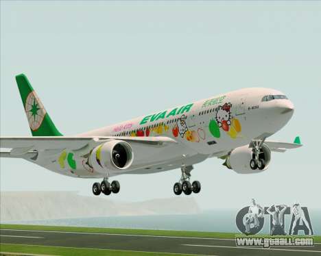 Airbus A330-200 EVA Air (Hello Kitty) for GTA San Andreas