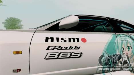 Nissan Skyline GT-R33 for GTA San Andreas