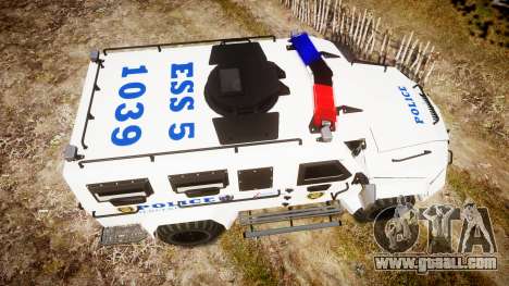 SWAT Van Police Emergency Service for GTA 4