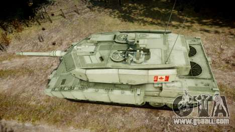 Leopard 2A7 CA Green for GTA 4