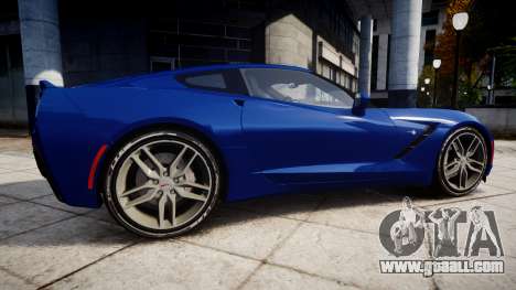 Chevrolet Corvette C7 Stingray 2014 v2.0 TireYA3 for GTA 4