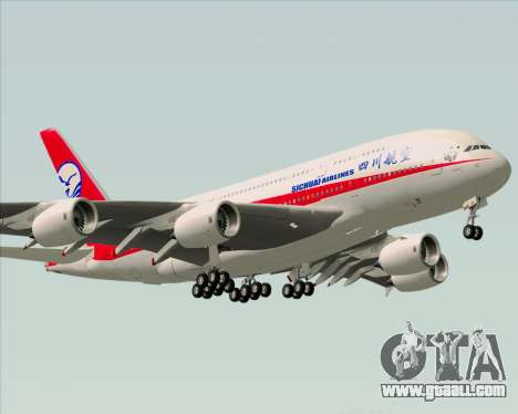 Airbus A380-800 Sichuan Airlines for GTA San Andreas