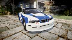 BMW M3 E46 GTR Most Wanted plate NFS Pro Street for GTA 4