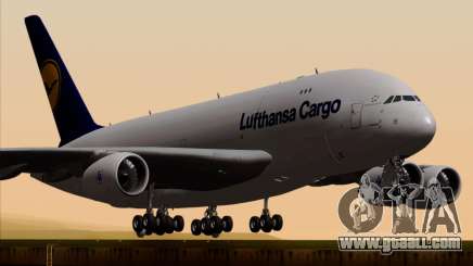 Airbus A380-800F Lufthansa Cargo for GTA San Andreas