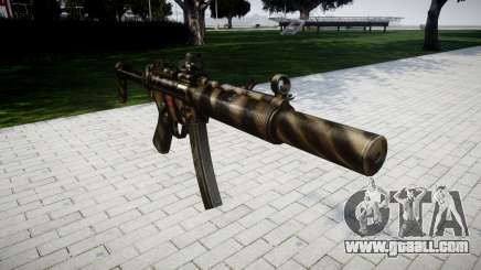 Gun MP5SD DRS FS for GTA 4