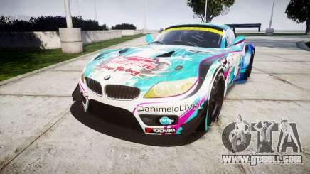 BMW Z4 GT3 2014 Goodsmile Racing for GTA 4