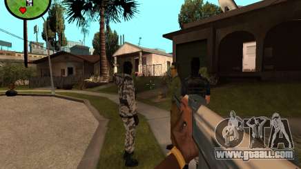 Counter-Strike HUD for GTA San Andreas