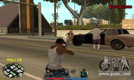 C-HUD Police for GTA San Andreas