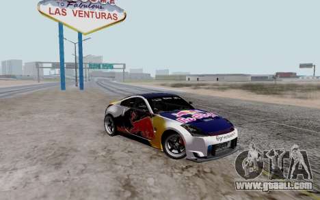 Nissan 350Z Red Bull for GTA San Andreas