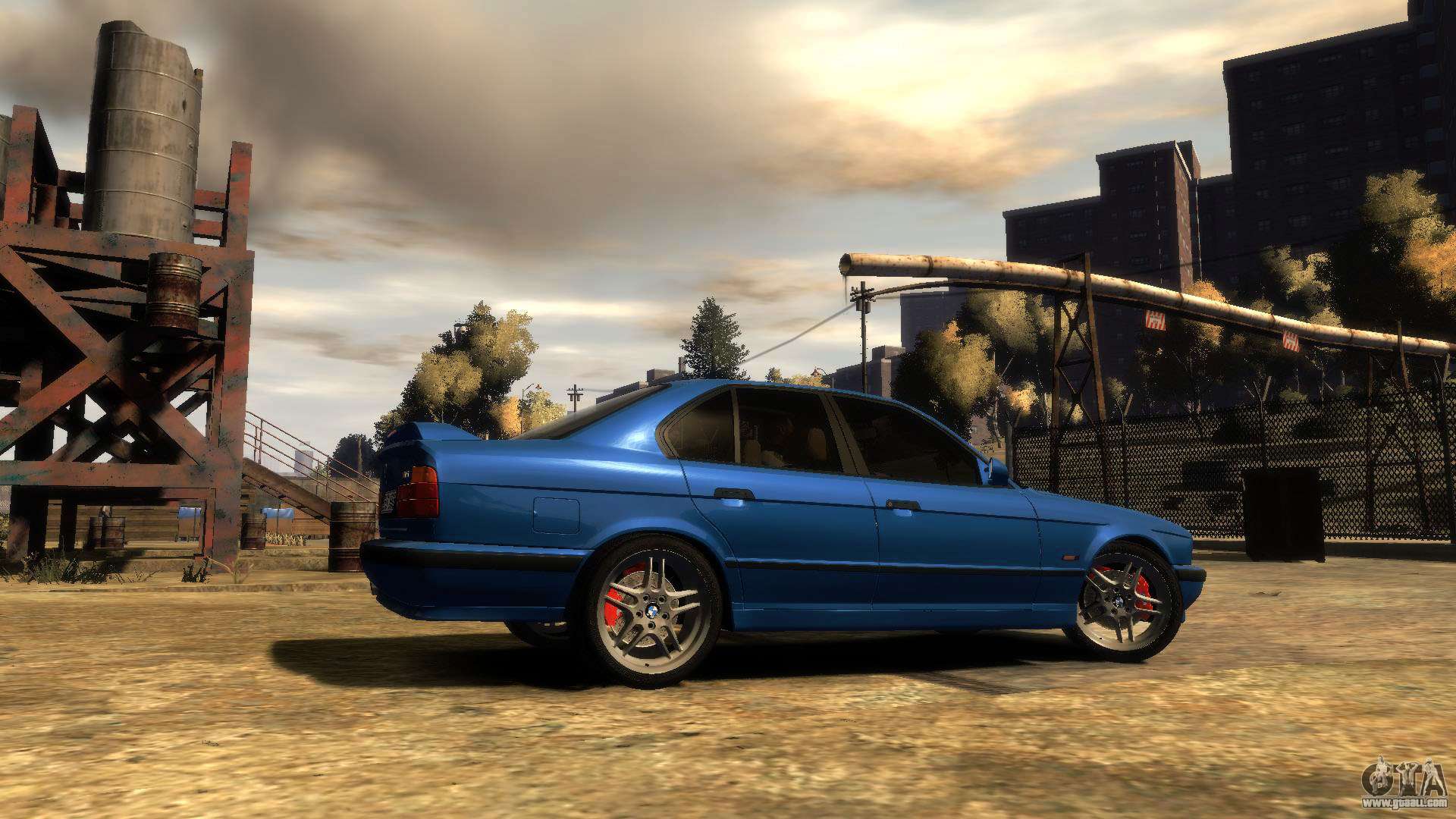 Bmw e34 gta 4