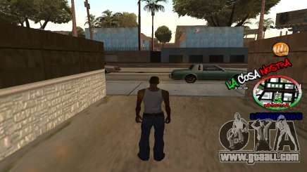 C-HUD La Cosa Nostra for GTA San Andreas