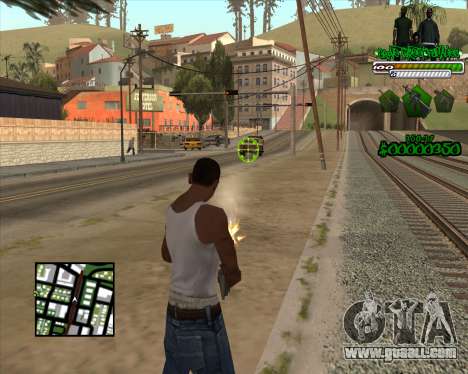 C-HUD for Groove for GTA San Andreas