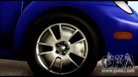 Volkswagen New Beetle for GTA San Andreas