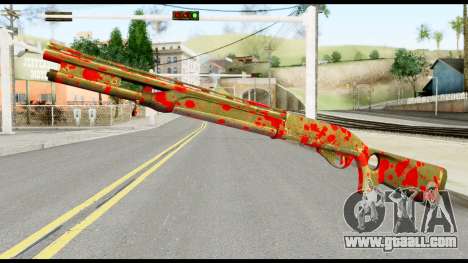 Combat Shotgun with Blood for GTA San Andreas