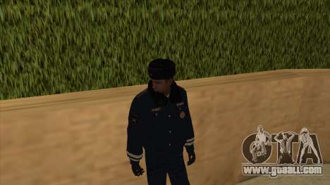 Police in Russia - winter form for GTA San Andreas