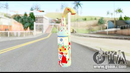 Molotov Cocktail with Blood for GTA San Andreas
