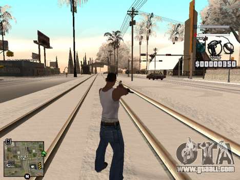 C-HUD Laden for GTA San Andreas