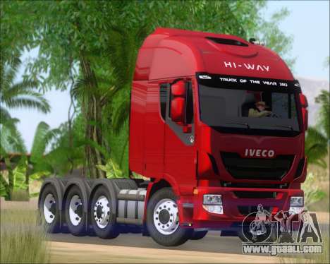 Iveco Stralis HiWay 8x4 for GTA San Andreas
