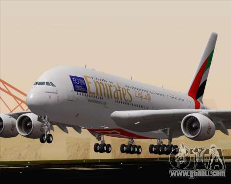 Airbus A380-800 Emirates (A6-EDJ) for GTA San Andreas