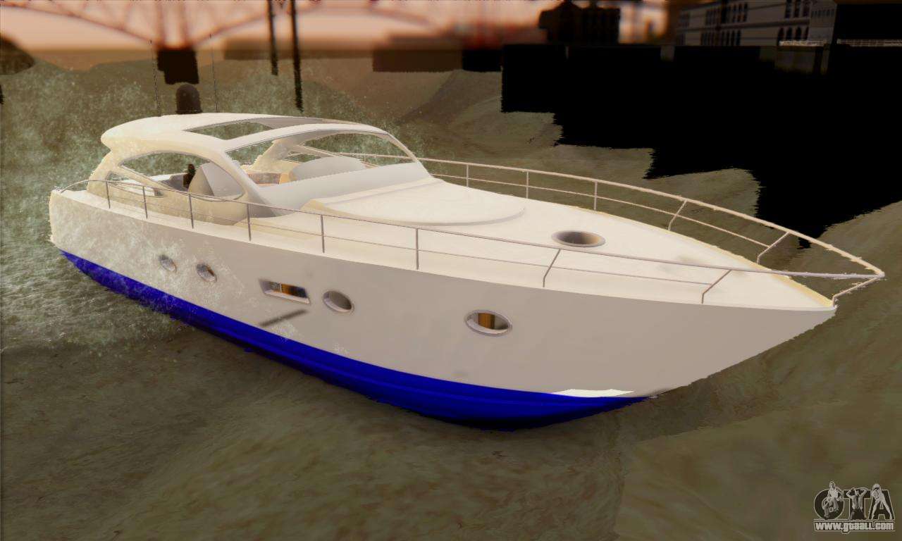 GTA San Andreas GTA V YACHT TO SA VERSION FINAL Mod 