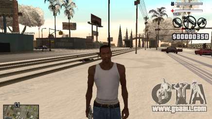 C-HUD Laden for GTA San Andreas