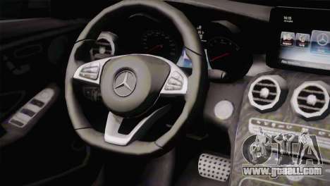 Mercedes-Benz C250 AMG Edition 2014 EU Plate for GTA San Andreas