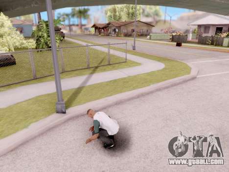 Real animations from GTA 5 for GTA San Andreas
