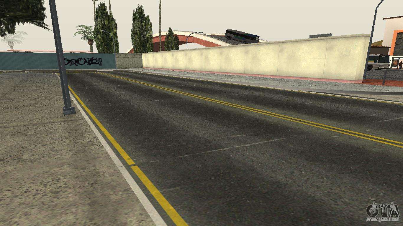 New Roads in Los Santos (V Styled) v1.0 for GTA San Andreas