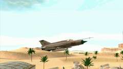 MiG 21 for GTA San Andreas