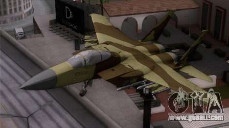 F-15C Camouflage Pack for GTA San Andreas