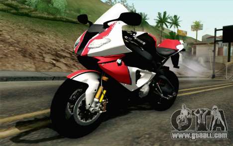 BMW S1000RR HP4 v2 Red for GTA San Andreas