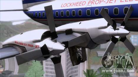 Lockheed L-188 Electra for GTA San Andreas
