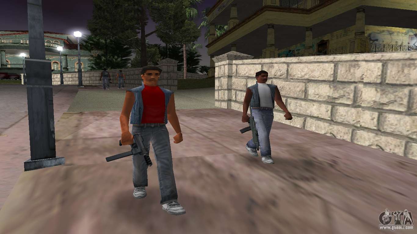 New weapons, gangs for GTA Vice City