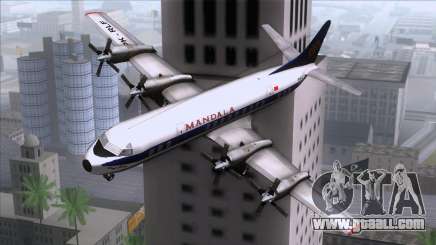 L-188 Electra Mandala Airlines for GTA San Andreas