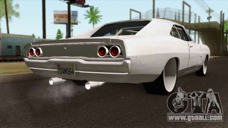 Dodge Charger 1968 for GTA San Andreas