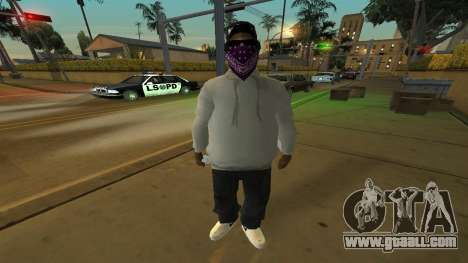 Ballas Skin Pack for GTA San Andreas